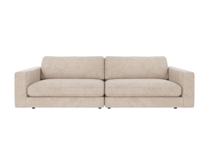 Trojmístná pohovka Rowico Home DUNCAN, 258 cm | světle šedá