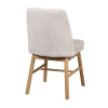 Jídelní židle Amesbury | Béžová/dubová