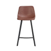 Barová židle Auburn | Hnědá