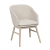 Židle s područkami Windham | Béžové/světle hnědé