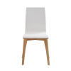 Jídelní židle Gracy | Bílá/dubová