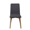 Jídelní židle Gracy | Šedá/dubová