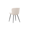 Jídelní židle Lily | béžová, černá