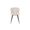 Jídelní židle Lily | béžová, černá