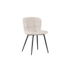 Jídelní židle Lily | béžová, černá