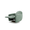 Moderní houpací křeslo CUDDLY | zelená