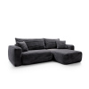 Rohová pohovka BILLY | černá