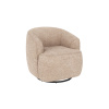 Otočné a houpací křeslo Rowico Home DERMOT | světle béžová