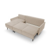 Rohová rozkládací pohovka SOLO | béžová