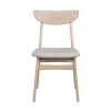 Jídelní židle Rowico Home RODHAM | přírodní šedobéžová
