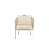 Křeslo Lindos béžové/béžové