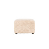 Podnožka / puf FRANKIE 50x50 cm | béžová