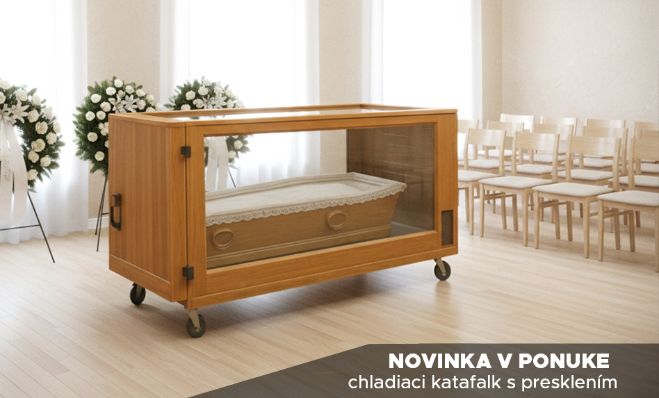 Chladiace zariadenie s presklením