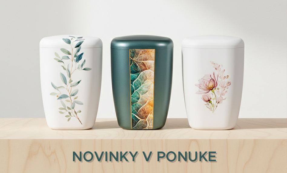 Nové prírodné urny v ponuke
