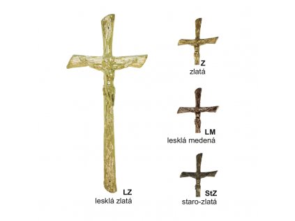 Plastový kríž imitácia dreva 1013