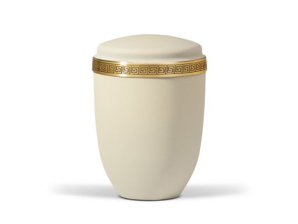 Urna kovová - ANTIK béžová