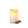 LED sviečka s pohyblivým plameňom - výška 18 cm
