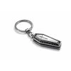 Kovový kľúčik s príveskom truhlice