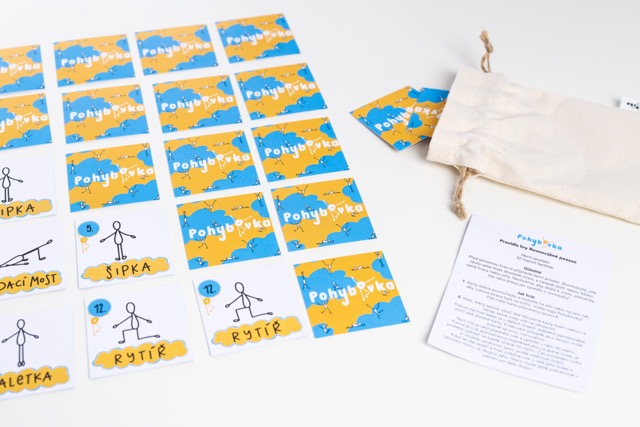 Pohybové pexeso Rovnováha