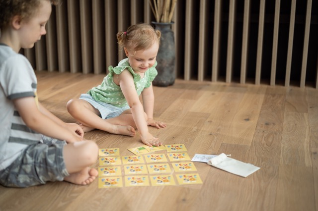 Ukázka hry – Pohybové pexeso Zvířátka 1