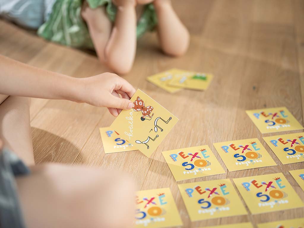 Pohybové pexeso Zvířátka – ukázka 3