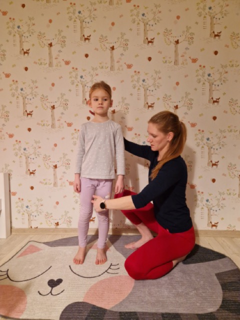 Stoj na jedné noze – podpora