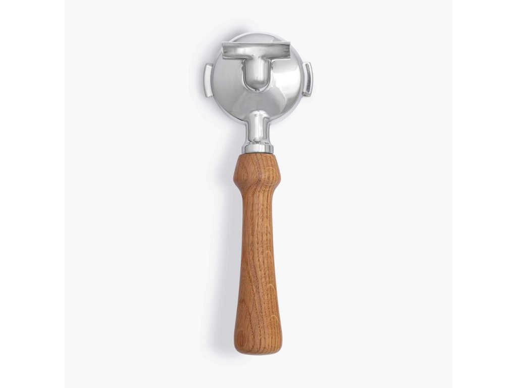 wiedemann refined double portafilter oak 1843