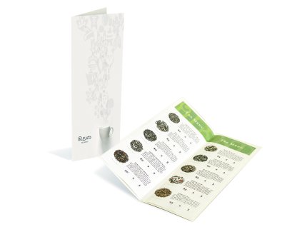 blend tea empty presentation box 1055