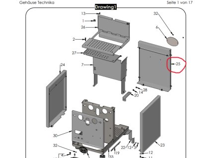 4074 ecm rear panel technika