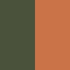 green-burned orange