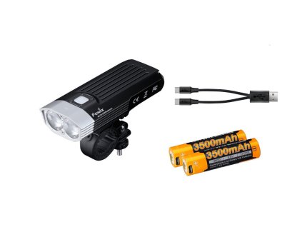 Světlo na kolo Fenix BC30 V2.0 + USB nabíjecí sada 3500 mAh