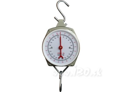 Kulatá závěsná váha Eurohunt s číselníkem do 200 kg - POSLEDNÍ KUS SKLADEM!!!