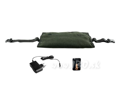 Vyhřívaný sedák Alpenheat s vyhřívanou objímkou