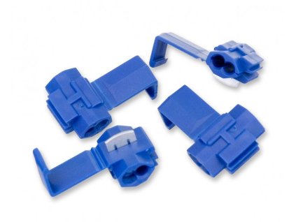 Konektory se zářezy pro připojení anténního drátu - 4 ks