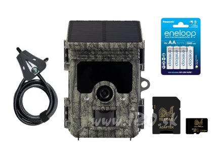 komplet fotopasce tetrao tyto solar 46 mpx 940 nm so solarnym panelom