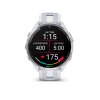 Smart hodinky GARMIN Forerunner 965, Whitestone/Powder Gray