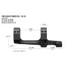 Přesná taktická montáž Vortex Cantilever 34 mm 20 MOA