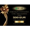 Dárkový poukaz na nákup zboží v hodnotě 500 €