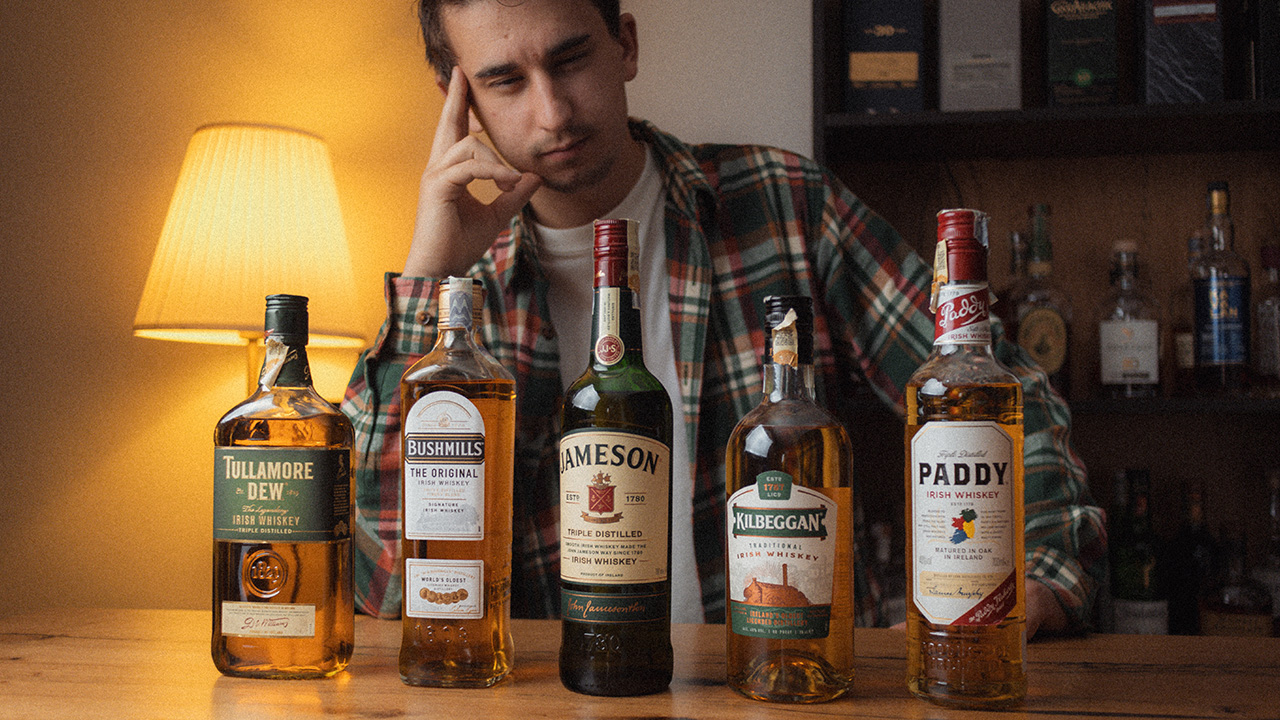 VIDEO | TOP 5 irských WHISKY do 500 Kč (velké srovnání)