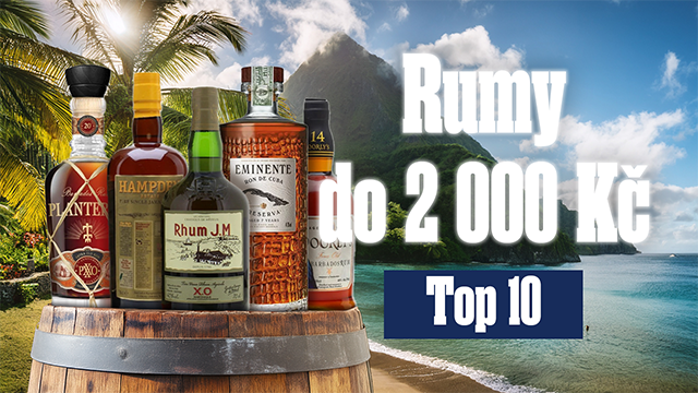 10 Nejlepších Rumů do 2000 Kč, které musíš ochutnat