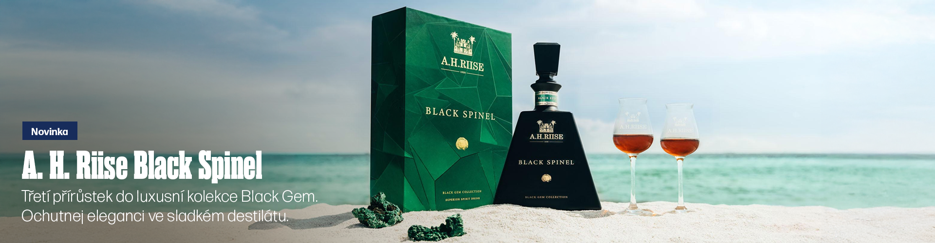 Novinka A.H.Riise Black Spinel