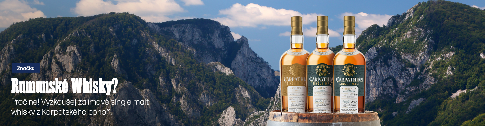 Novinka Carpathian Single malt whisky
