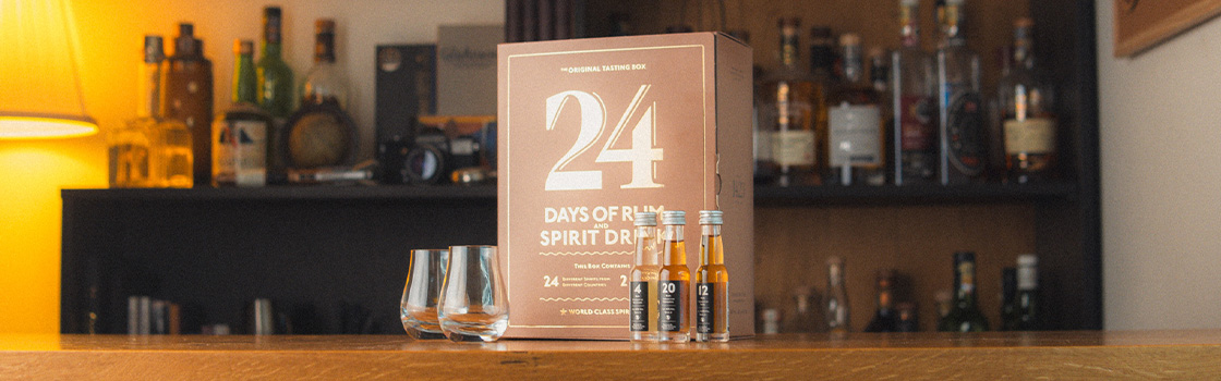 Logo 24 Days of Rum and Spirit drink