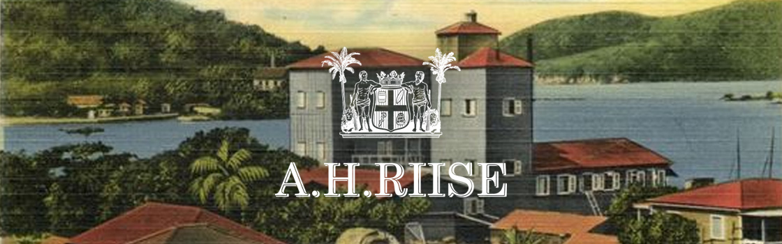 Logo palírny rum AH Riise