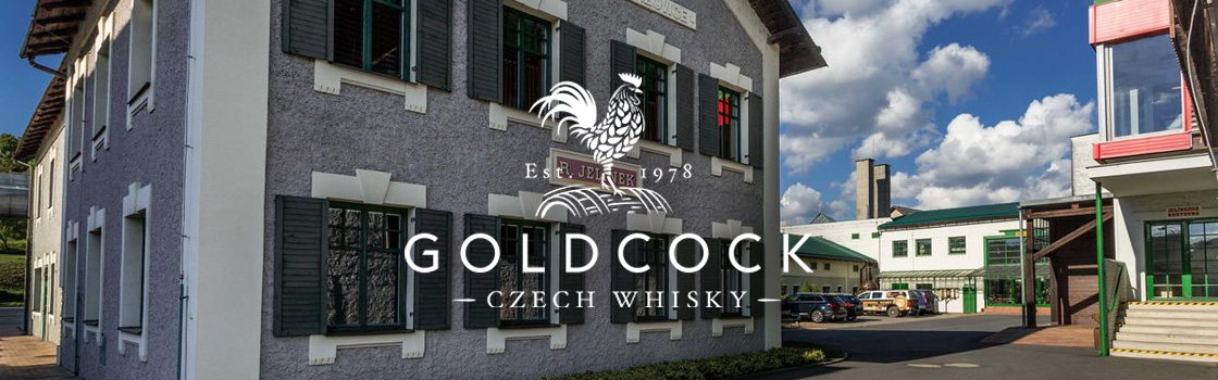 Logo palírny whisky Gold Cock