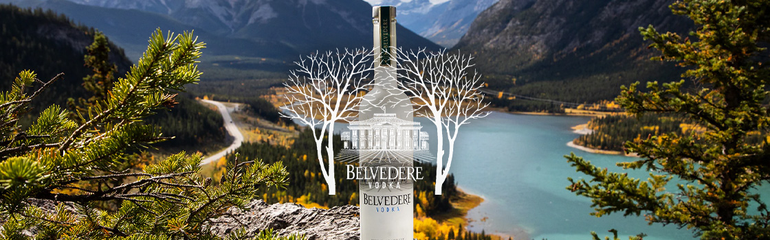 Logo palírny vodky Belvedere