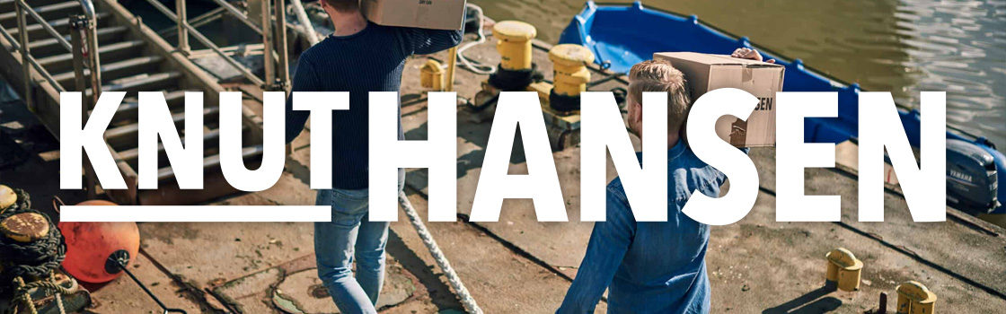 Logo palírny ginu Knut Hansen