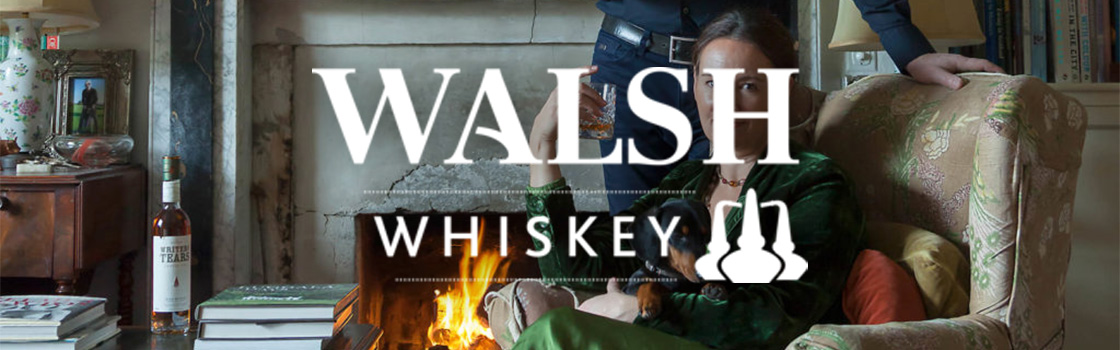 Logo irské značky Walsh whiskey