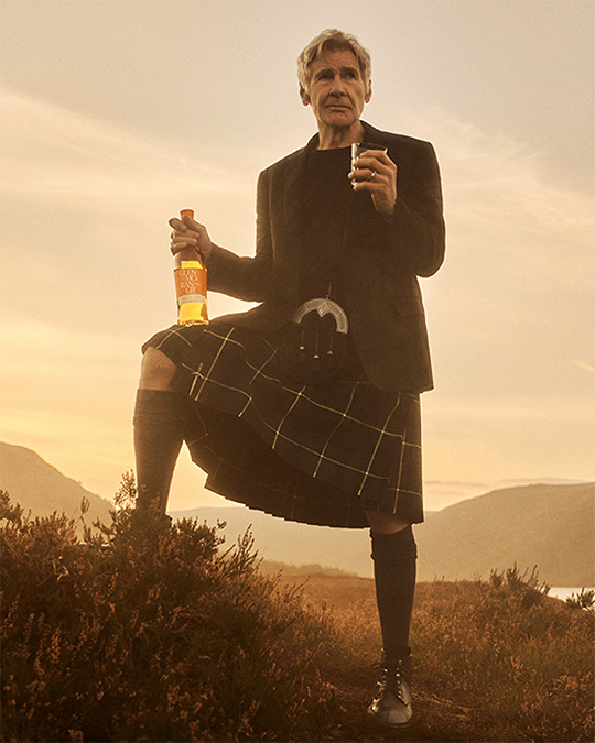Harrison Ford doporučuje whisky Glenmorangie