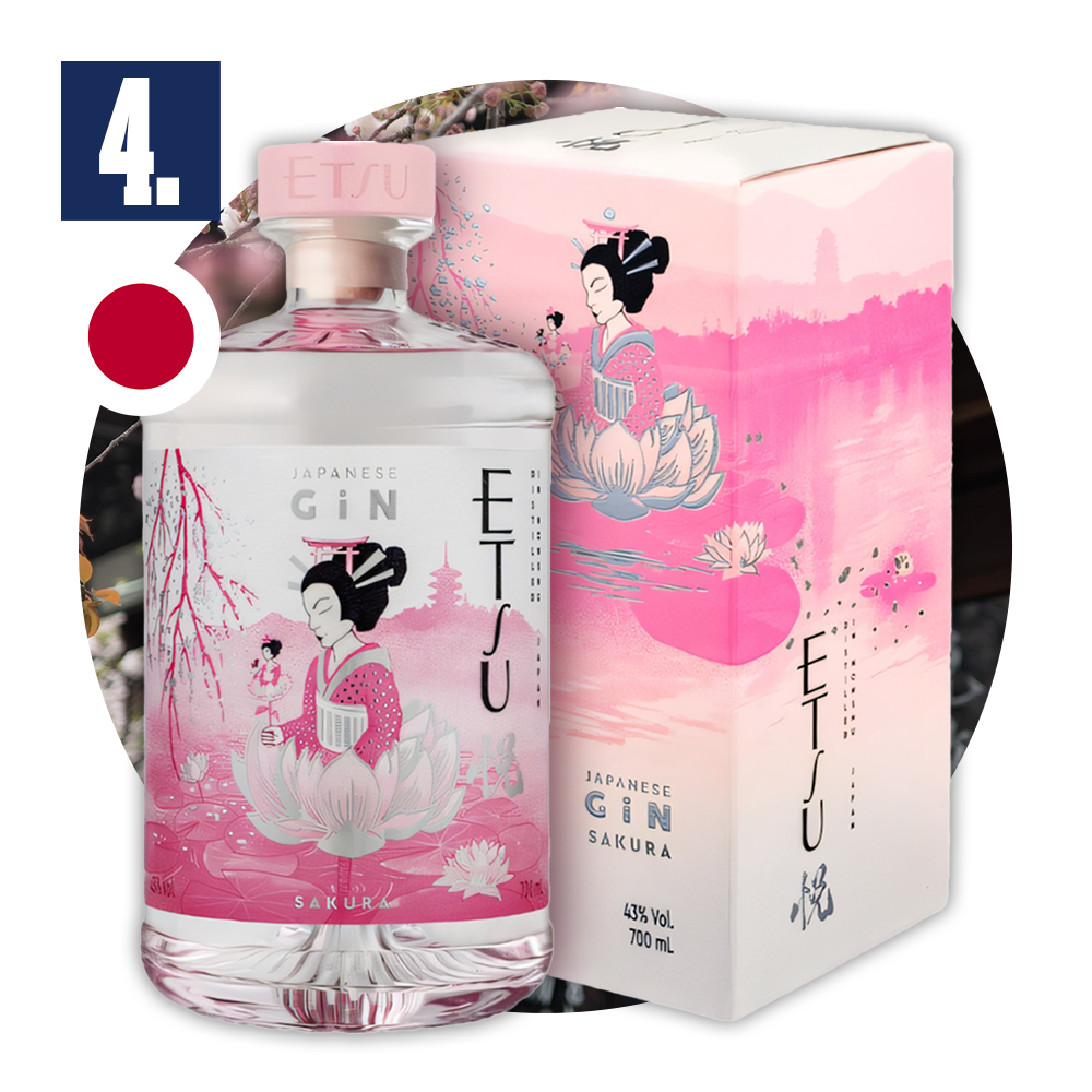 Japonský Gin Etsu Sakura